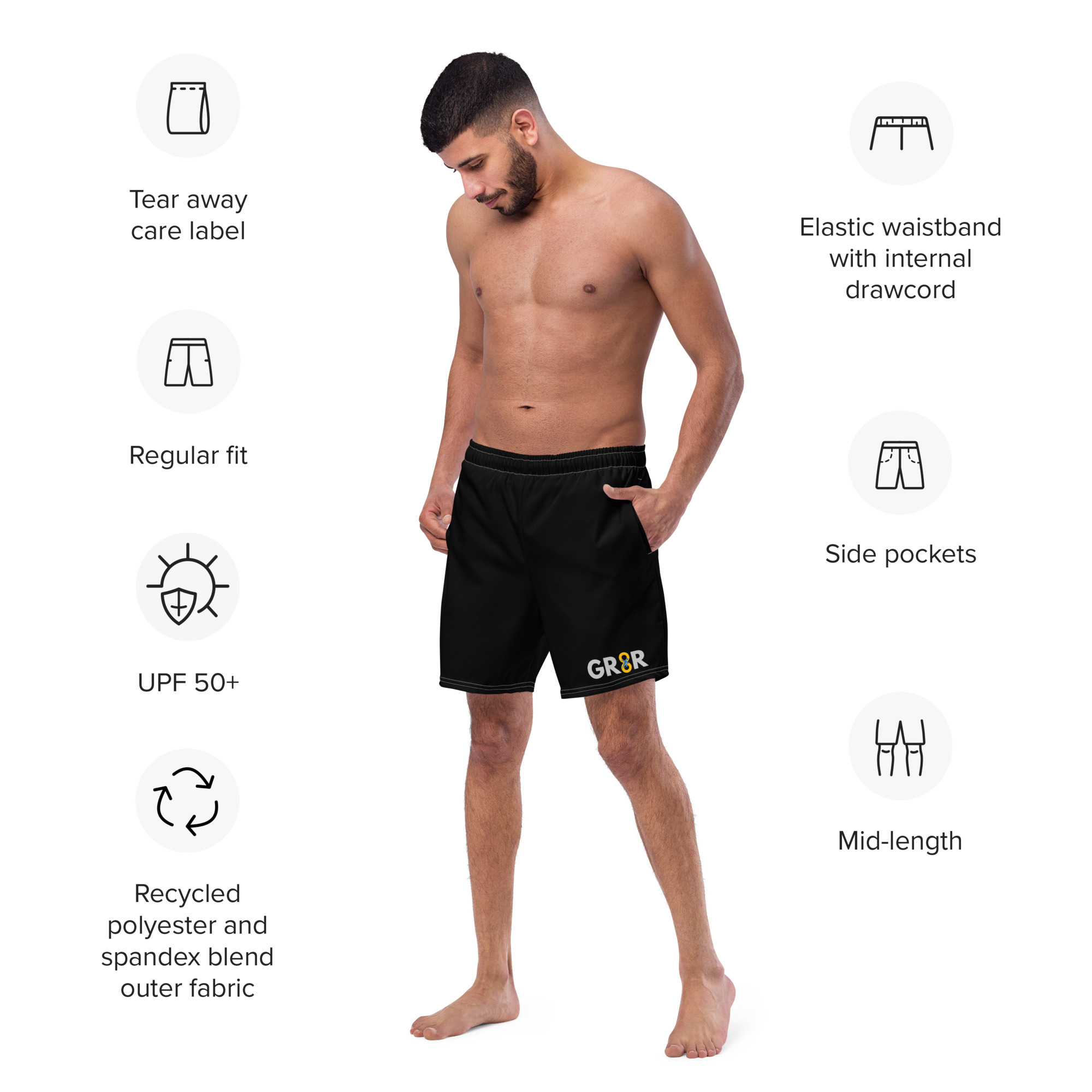 GR8R Swimming Trunks