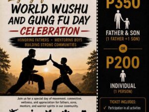 Legacy of the Warrior: World Wushu and Gung Fu Day Celebration 2026