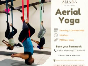 Amara Wellness Aerial Yoga Session