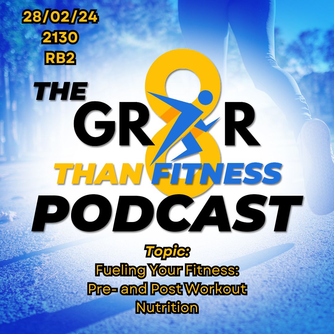 GR8R Than Fitness015 Pre- and Post-Workout Nutrition: